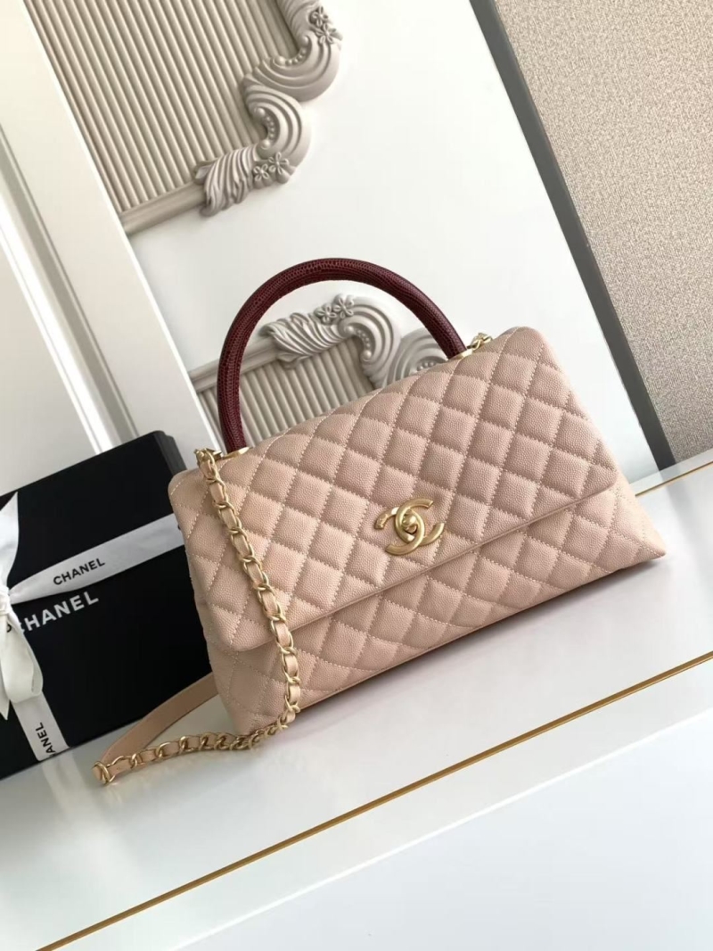 Ch**el top handle bags